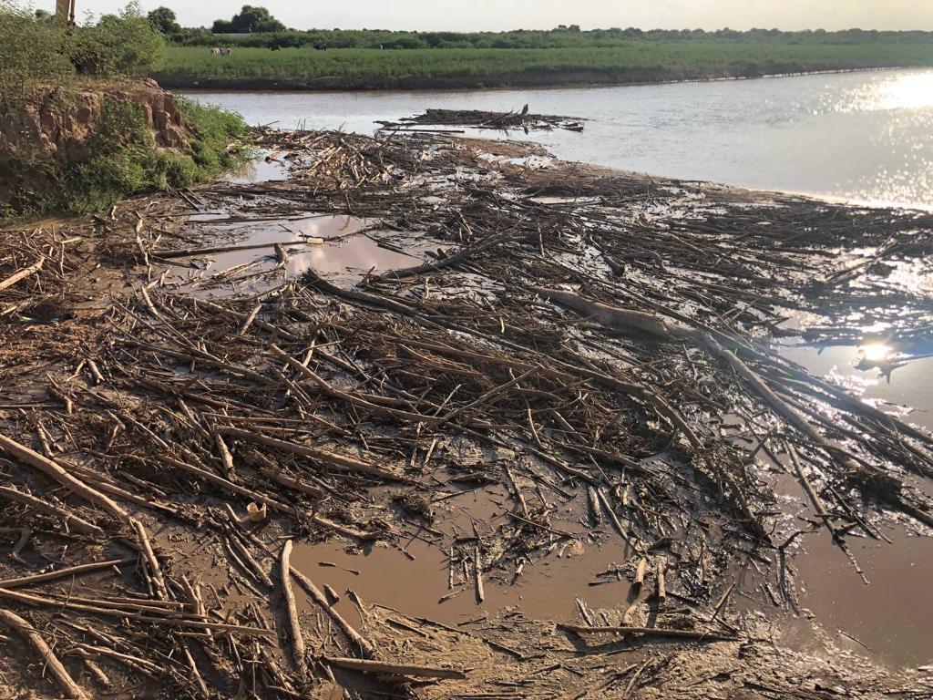 Agua Sucia, Sedimentos y Escombros Traídos a Gral. Díaz (2019-2022)